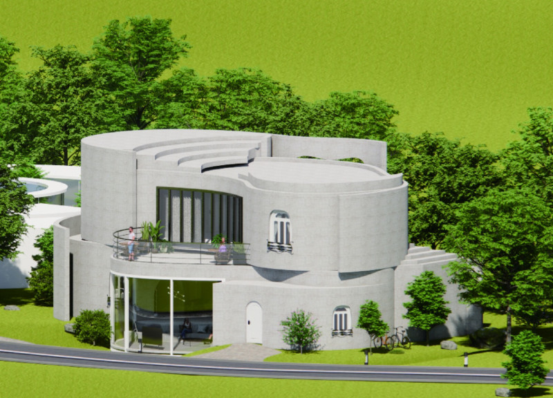 Curved Spaces and Communal Kitchens in a Collaborative Artists’ Village