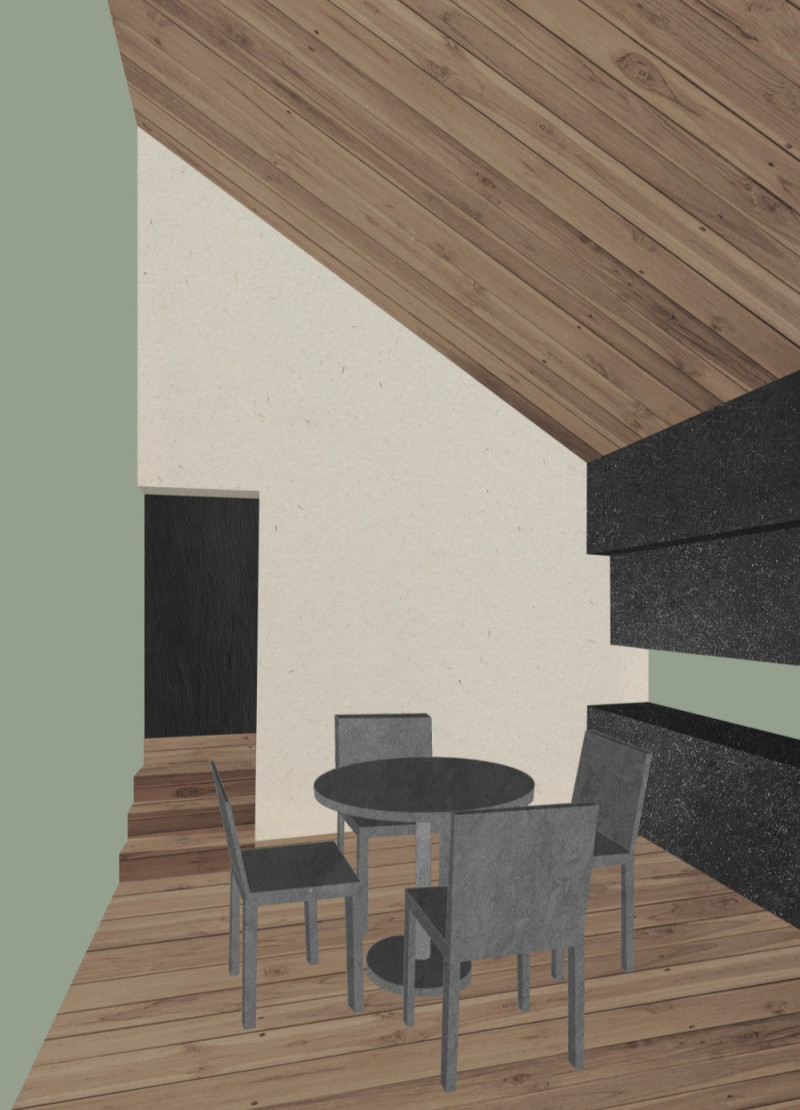 Fired Spruce Cabins Embracing Latvian Symbolism and Community Spirit