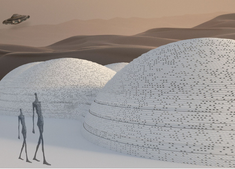 Binary Code Façade Crafted from Modular Blocks for Cultural Communication