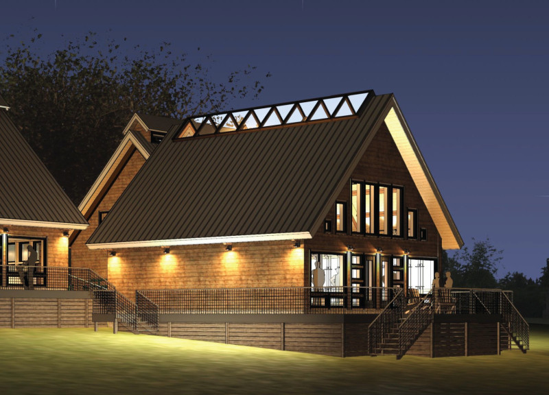 Charred Wooden Shingles and Triple-Glazed Windows in an Eco-Friendly Artistic Retreat