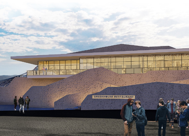 Etfe Greenhouse Merging Local Cuisine with Nature Views