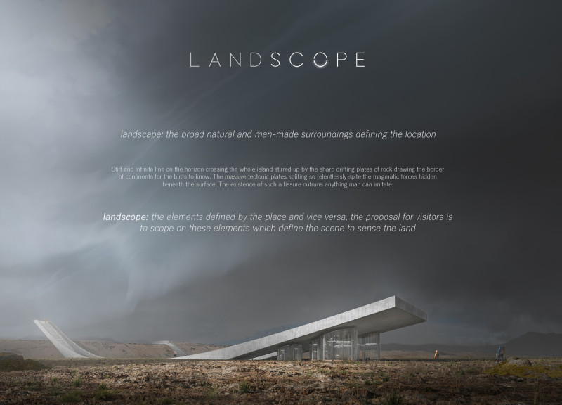 Multilayered Glazing and Geological Bridge Enhancing Visitor Engagement in a Natural Landscape