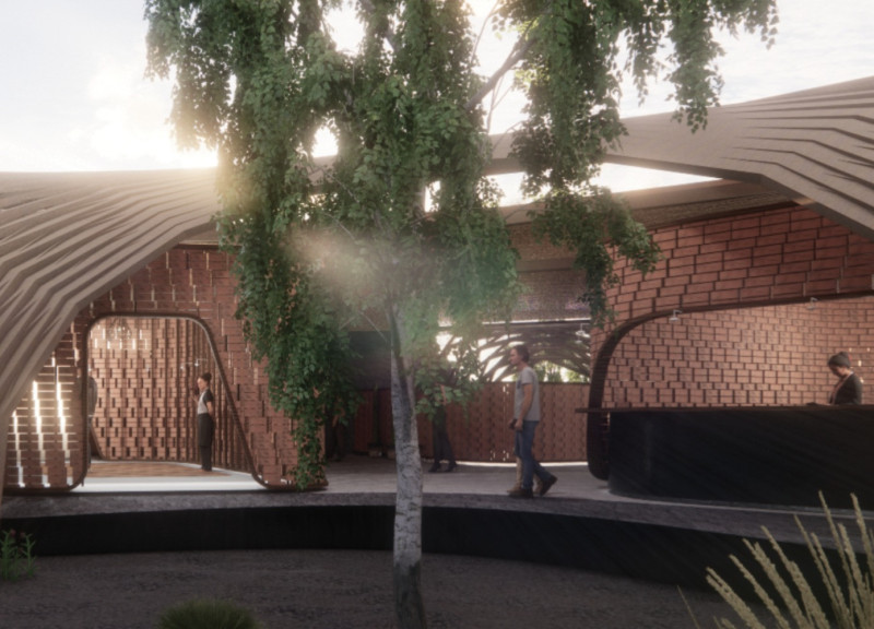 Timber-Framed Sanctuary Gardens Embracing Natural Light in Iceland's Volcanic Landscape