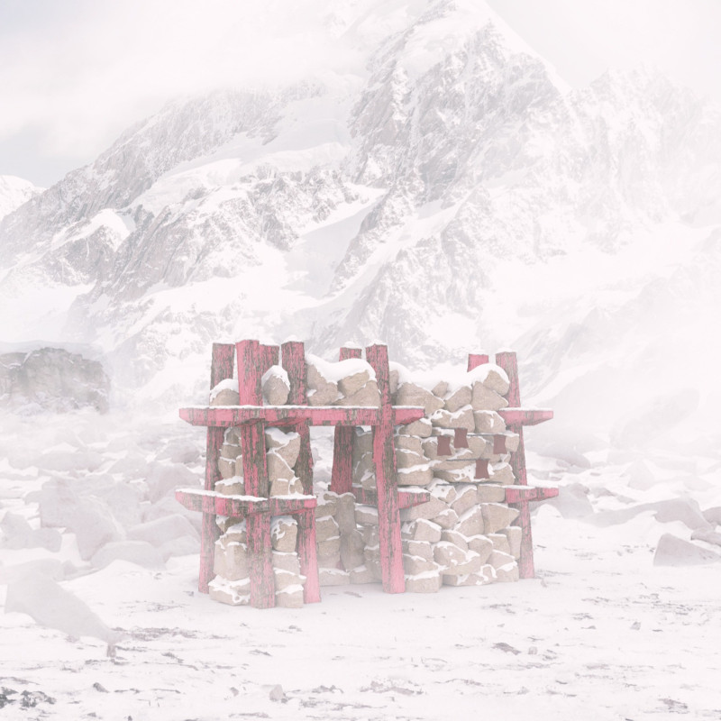 Dry-Stone Wall Toilet Facilitating Waste Retrieval in the Himalayas