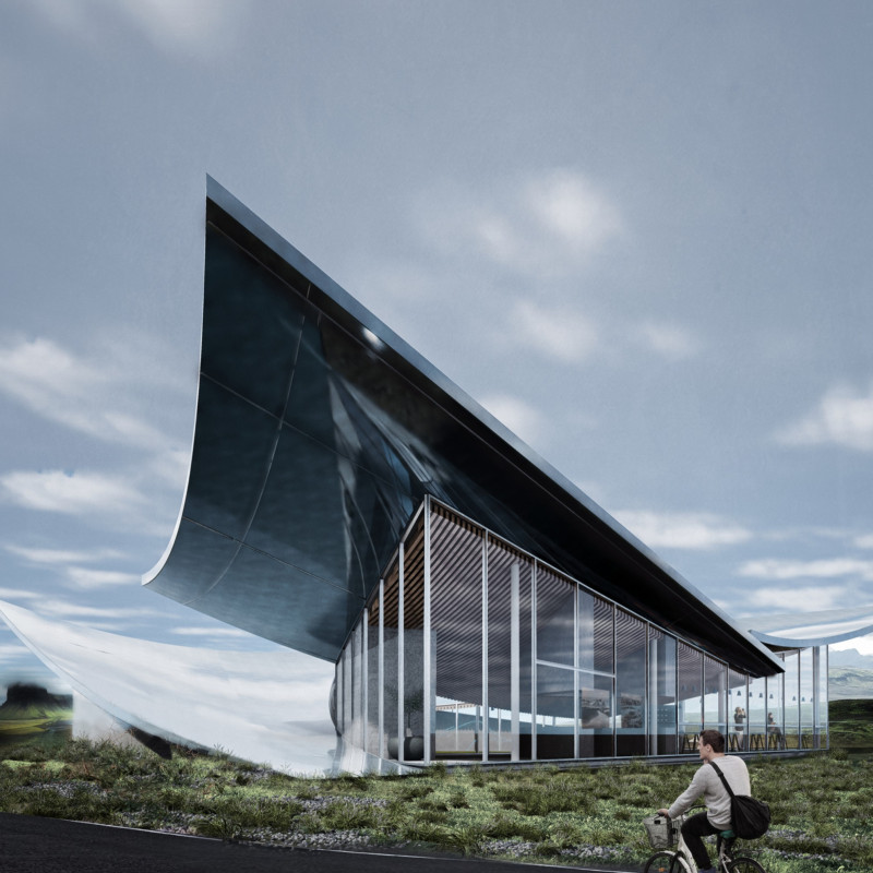 Aluminum Facade and Solid Wood Interior Create Dynamic Cinema Space