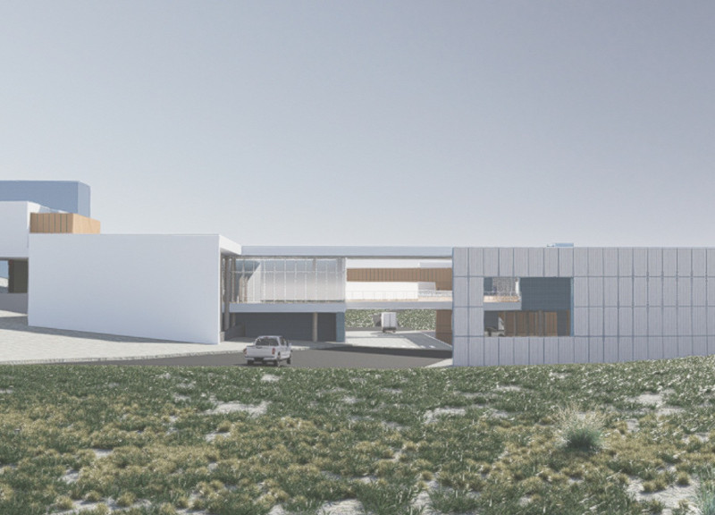 Three-Dimensional Community Space Integrating Recycled Materials and Natural Landscape