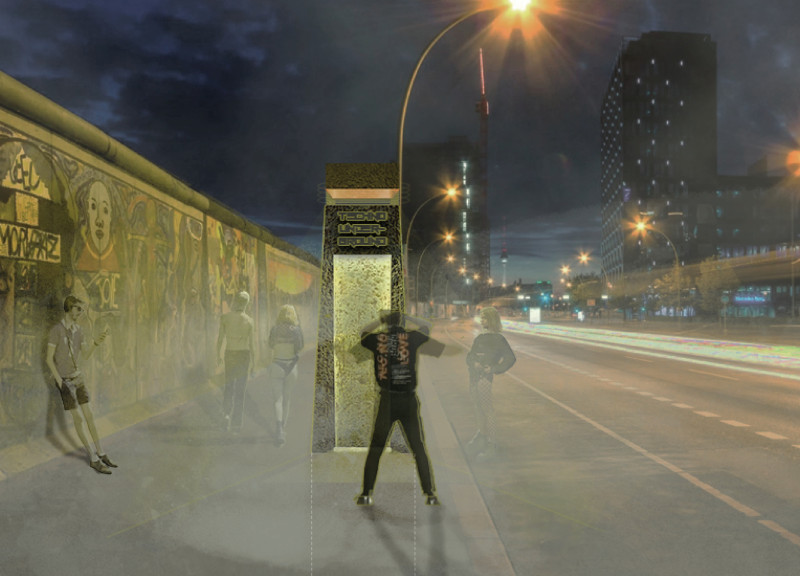 Illuminated Pod with Insulated Facade Enhancing Urban Nightlife