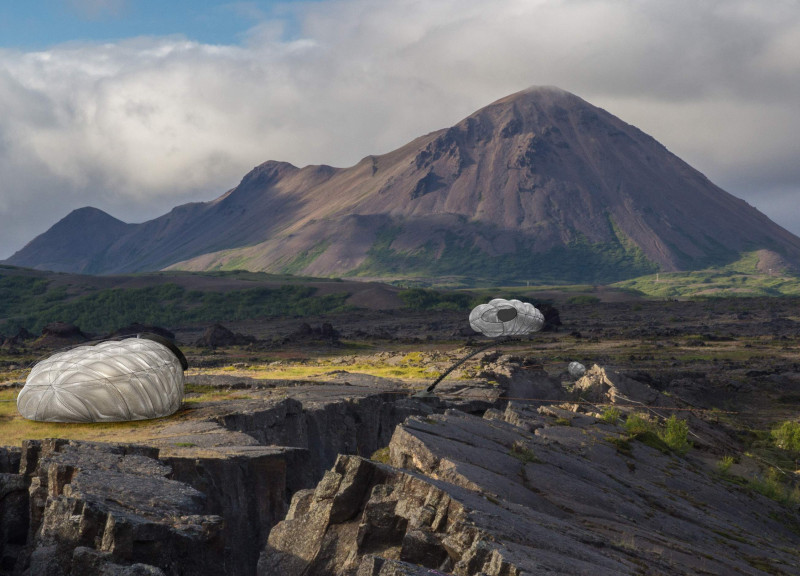 Etfe Shelters for Travelers in Iceland's Rugged Terrain