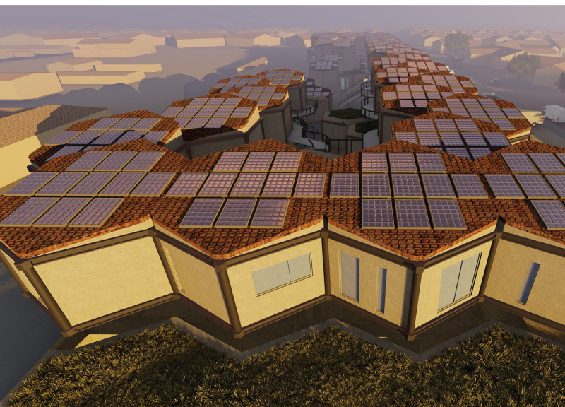 Galvanized Steel and Sips Create Flexible Community Living in Nevada