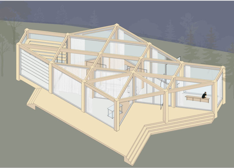 White Pine Retreat with Panoramic Views by the Lake