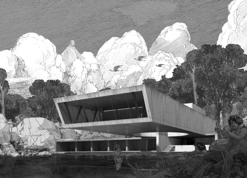 Skylit Residence Embraces Light Sensitivity with Glass Walls