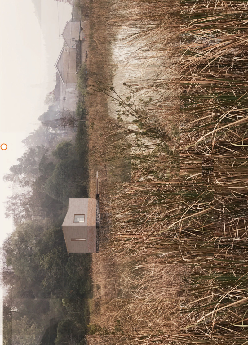 Unpainted Brick and Tiled Roofs Create a Home Emphasizing Family Connections
