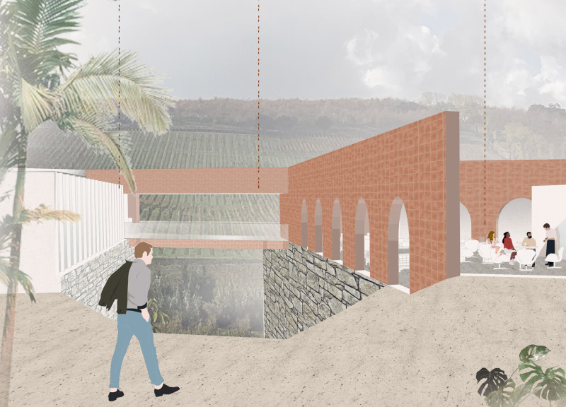 Panoramic Sky Bar Overlooks Sustainable Green Wellness Retreat