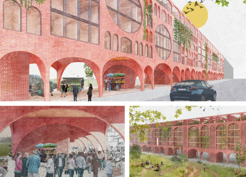 Rooftop Gardens with Brick Facades Reinvent Community Living