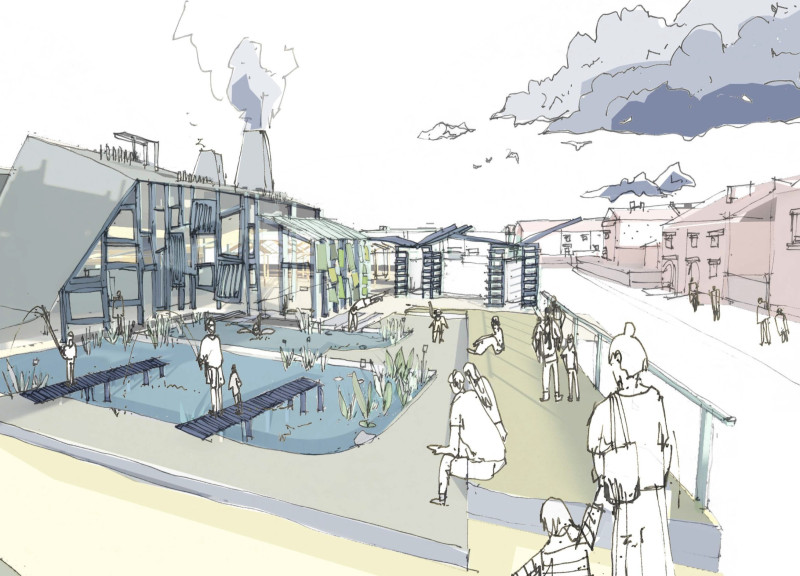 Natural Ponds and Outdoor Nurseries in Community Living Spaces