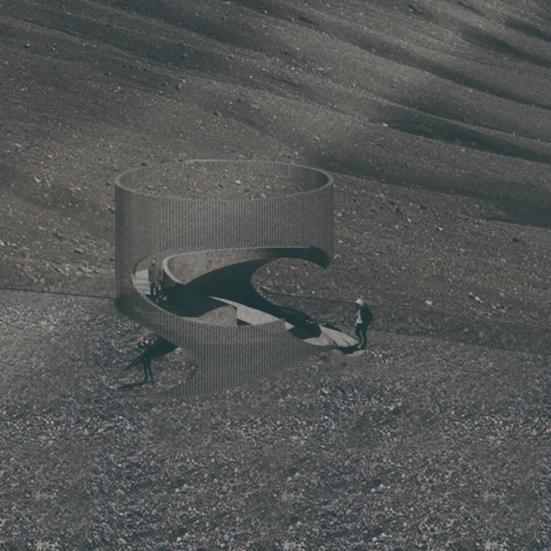 Connecting Landscape and Light Amid Geological Features