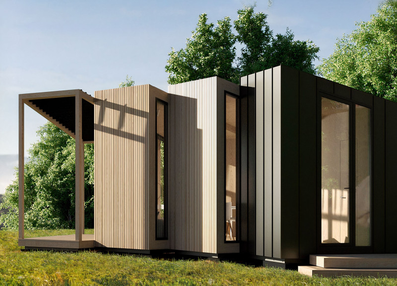 Hemp Insulation and Rainwater Systems in Compact off-Grid Living