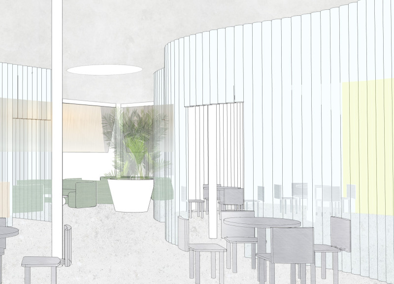 Clustered Forms Creating Shade for Community Engagement