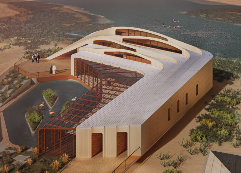 Nurturing Spaces with Geothermal Cooling and Opaque Aluminum Cladding