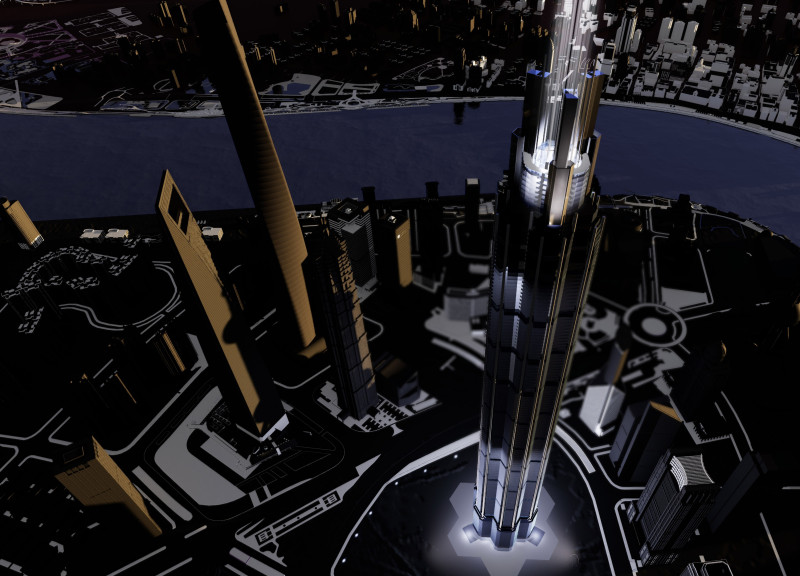 Decentralized Core and Hexagonal Spaces Shaping Urban Functionality