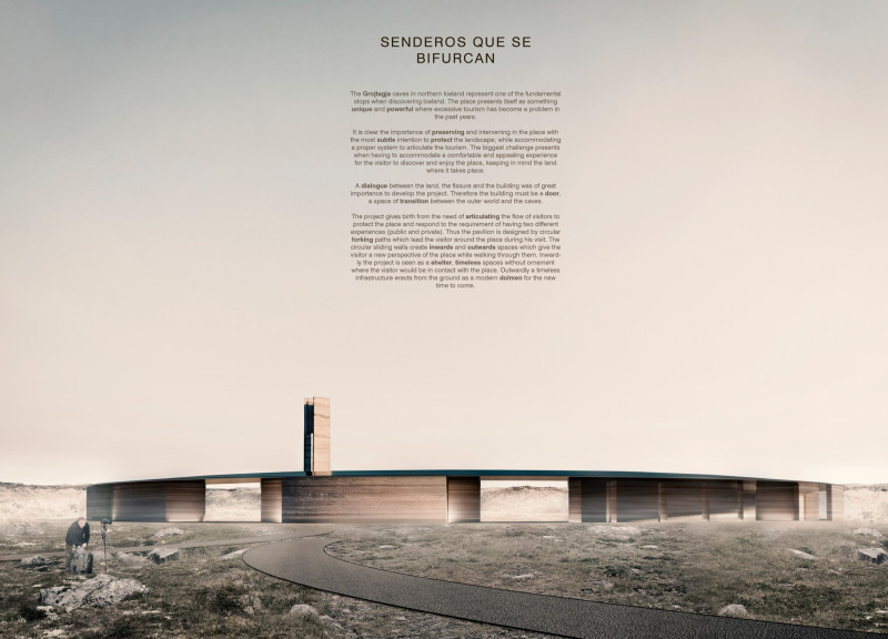 Rammed Earth Pavilion Embracing Circular Pathways at Geothermal Caves