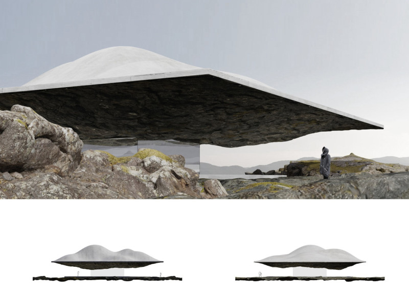 Cave-Inspired Pavilion Emphasizing Natural Corridors and Cultural Gathering