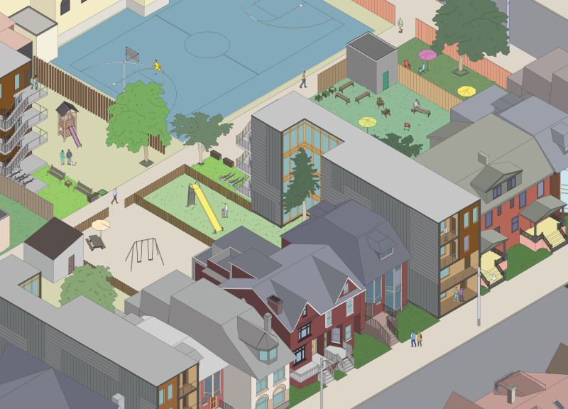 Community-Centric Design with Shared Courtyard and Diverse Unit Layouts