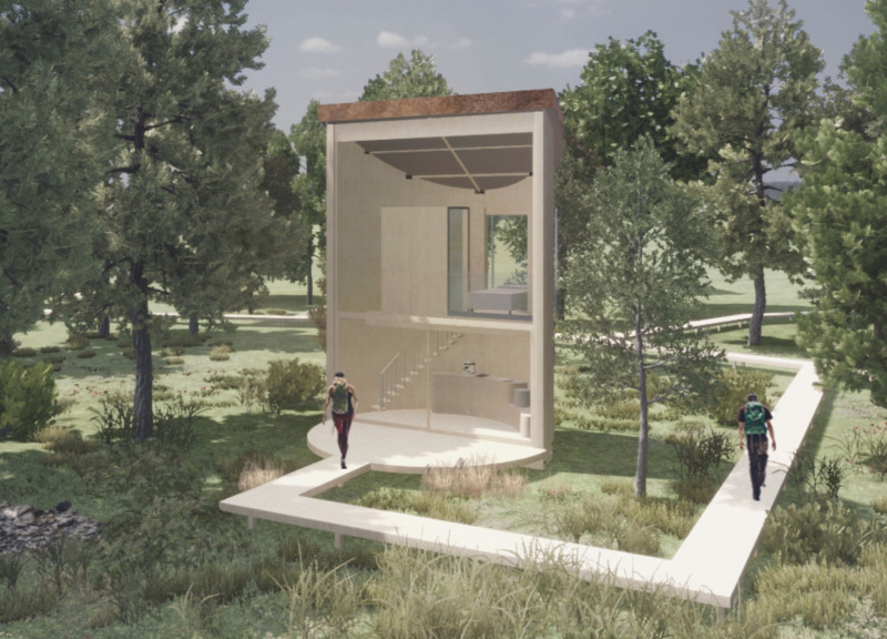 A Retreat Emphasizing Biodiversity with Local Plants and Traditional Sauna