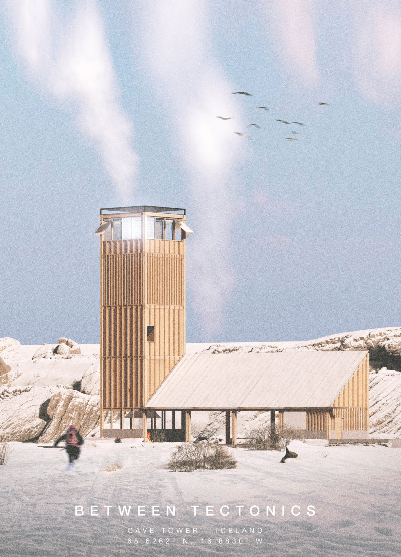 Tectonic Exploration Center Featuring Sustainable Timber and Natural Light in a Volcanic Landscape