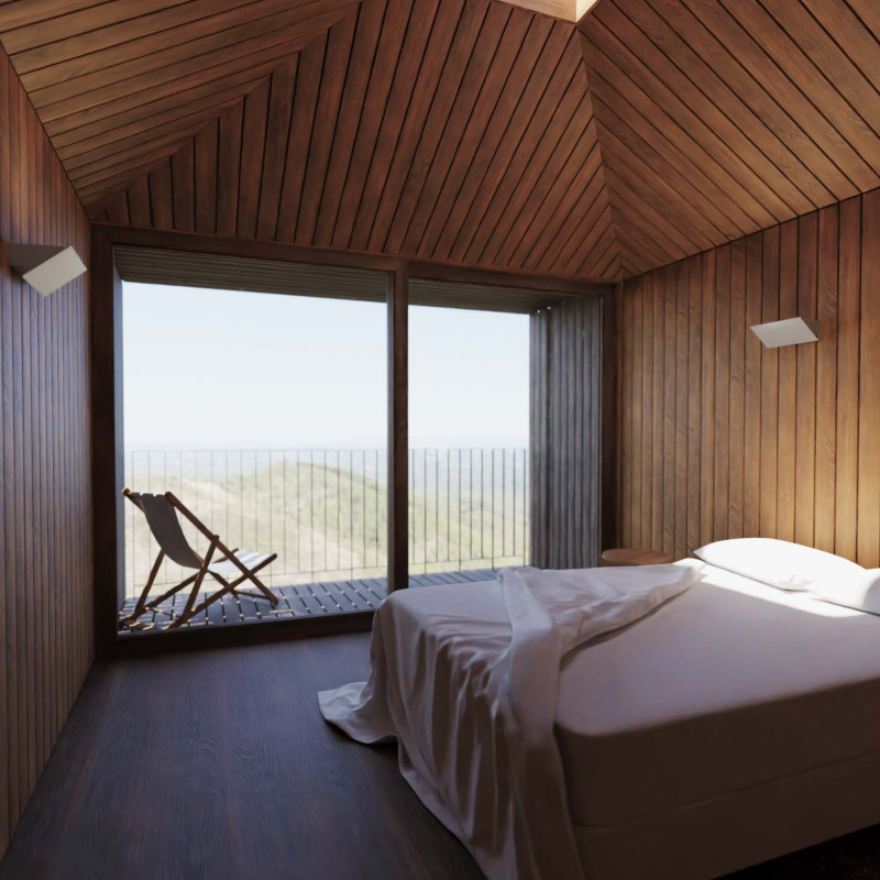 Wooden Pods with Ecodepur Water Treatment in Serene Vale De Moses