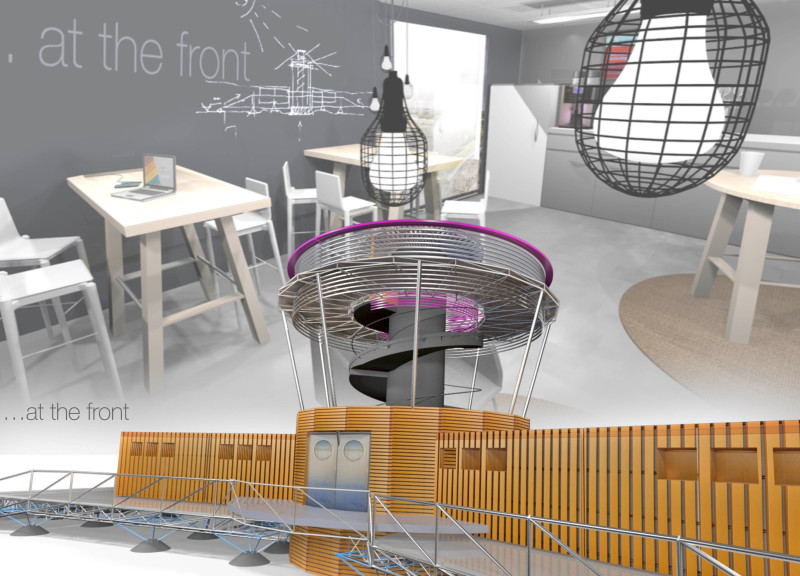 Charred Wooden Shingles and Cross-Laminated Timber Panels Define Sustainable Urban Living Space