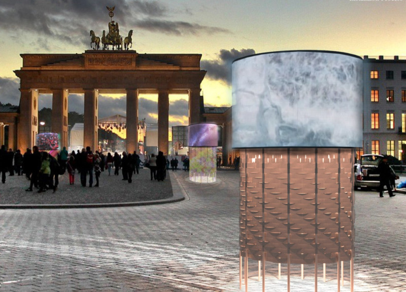 Sound Reflective Booth with Corugated Media Walls