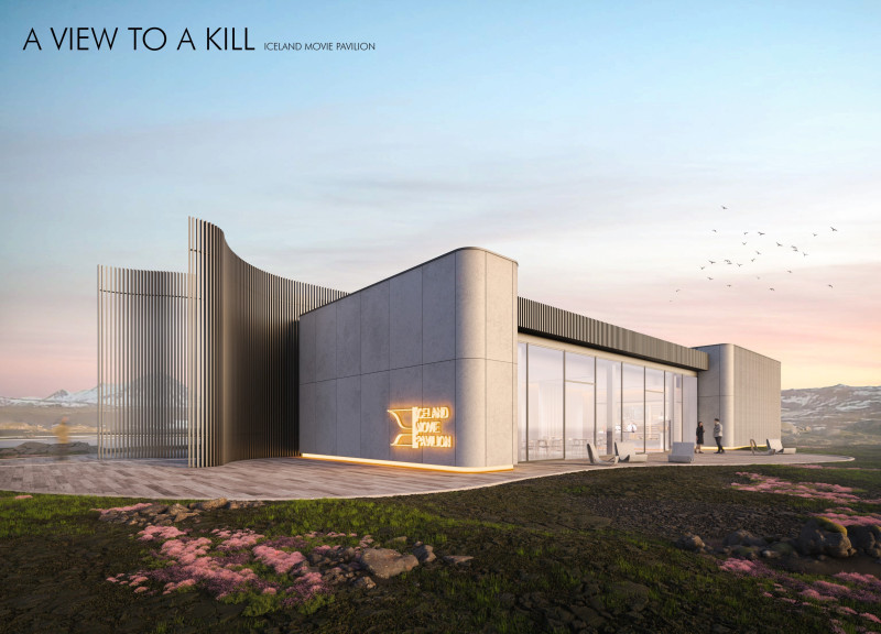 Cinematic Space Crafted from Prefab Concrete and Expansive Glazing