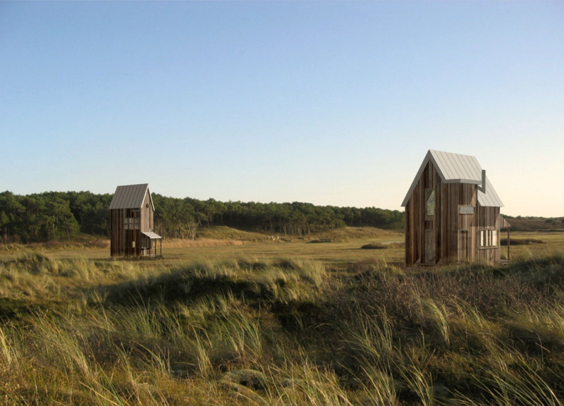 Whirlpool Retreat with Natural Wood and Metal Roof