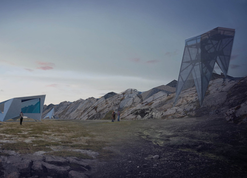 Translucent Shells and Steel Framework Enabling Sustainable Community Interaction