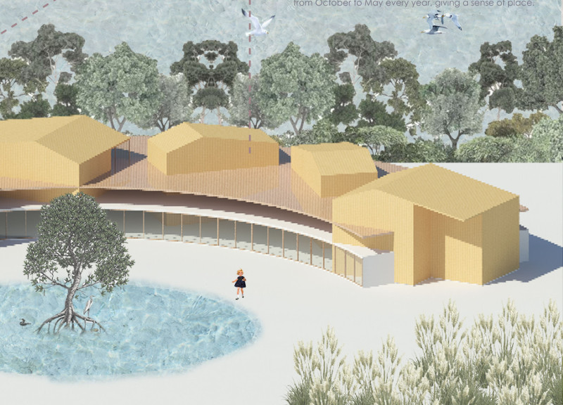 Sunlight-Focused Spaces for Pediatric Care in U-Shaped Configurations