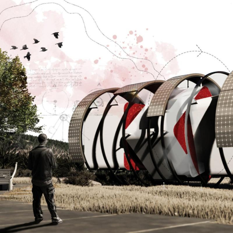 Dynamic Living Through Rotating Blocks in a Sustainable Framework