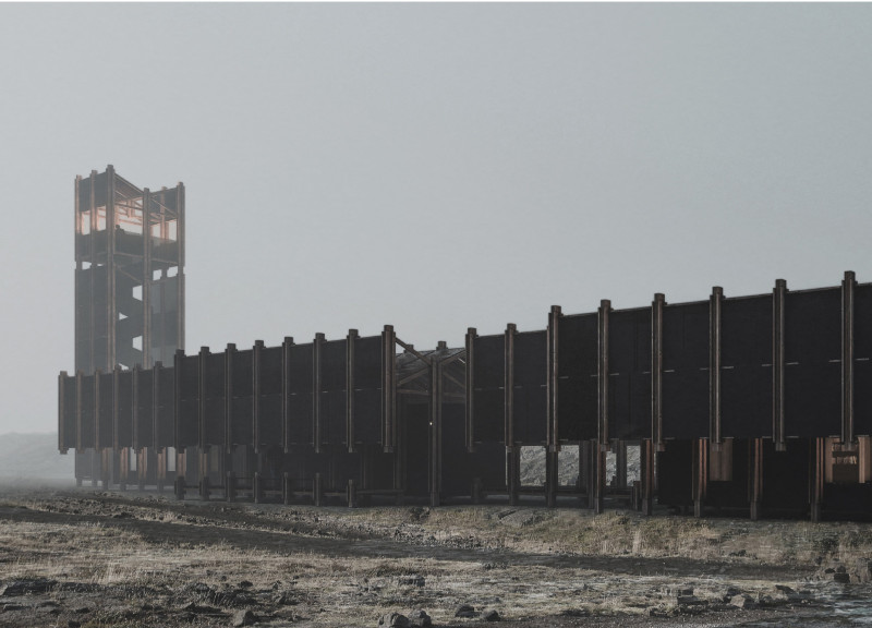 Embodied Sustainability Through Engineered Timber and Natural Materials in a Visitor Center Design
