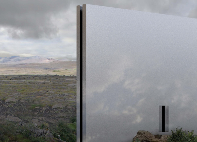 Reflective Aluminum and Local Stone Emerge in a Dual-Structured Visitor Center Anchored in Iceland's Landscape