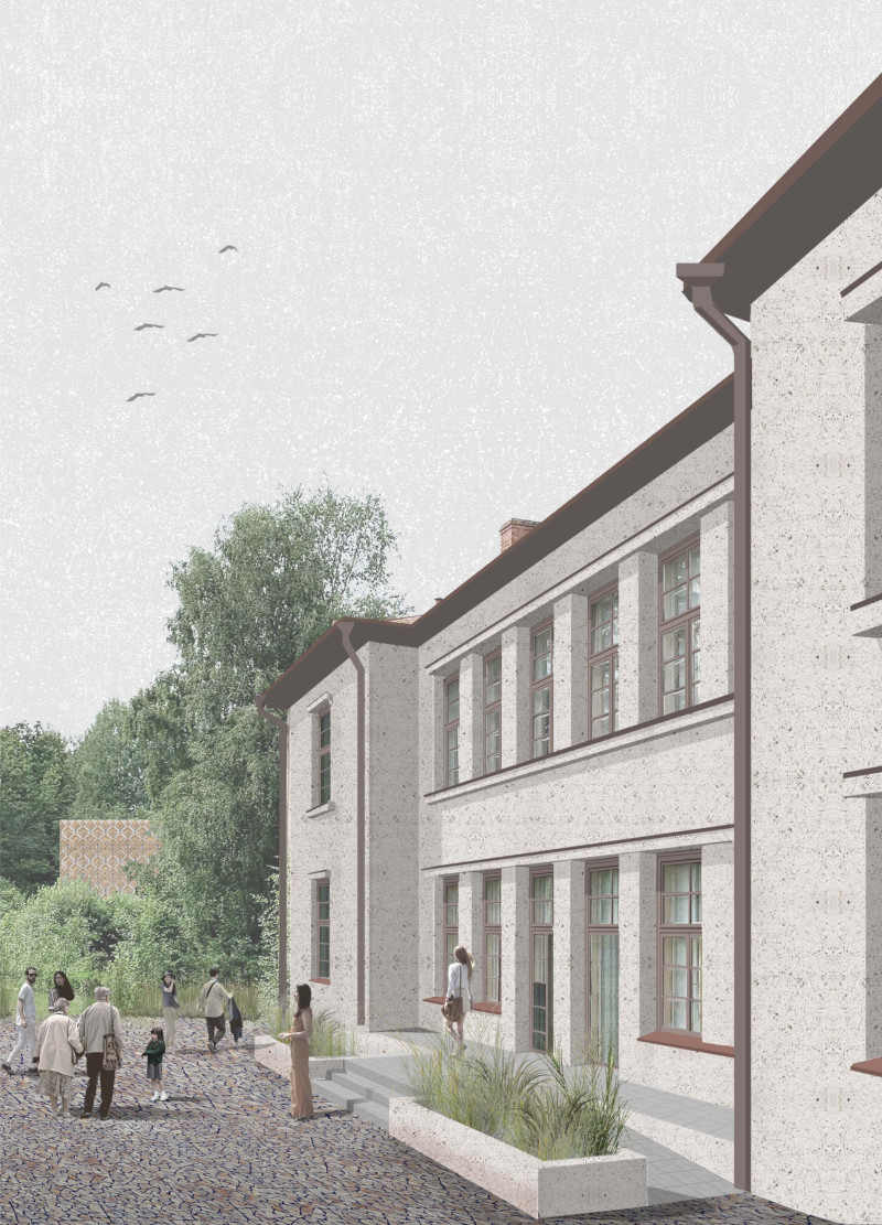 Exploring Local Folklore Through Traditional Wood Patterns and Community Spaces