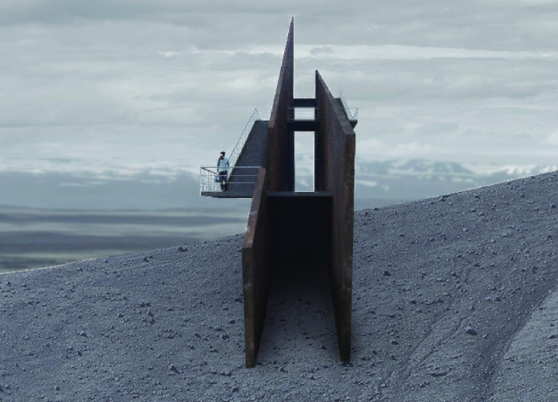 Raw Textures and Geological Harmony in Icelandic Landscape