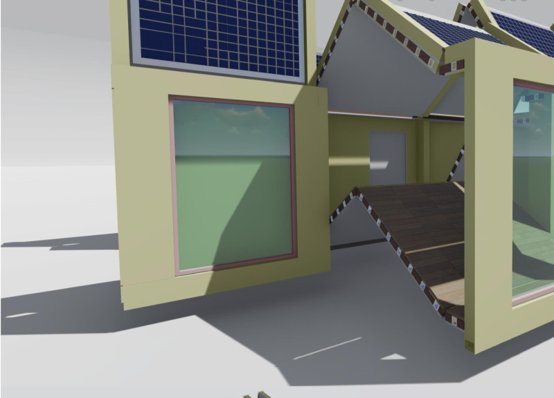 Modular Living with Movable Walls and Sustainable Ceramics