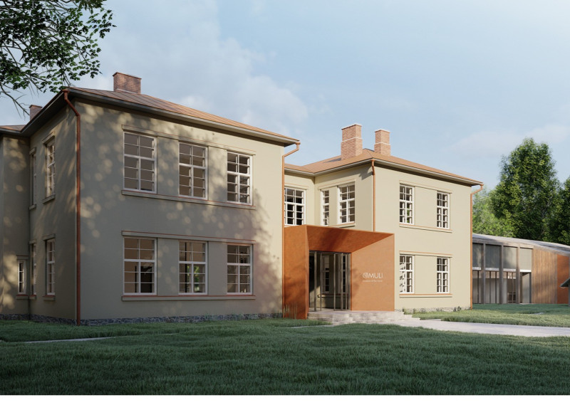 Corten Steel Entrance and Traditional Sauna Enhance Community Engagement at Equestrian Museum