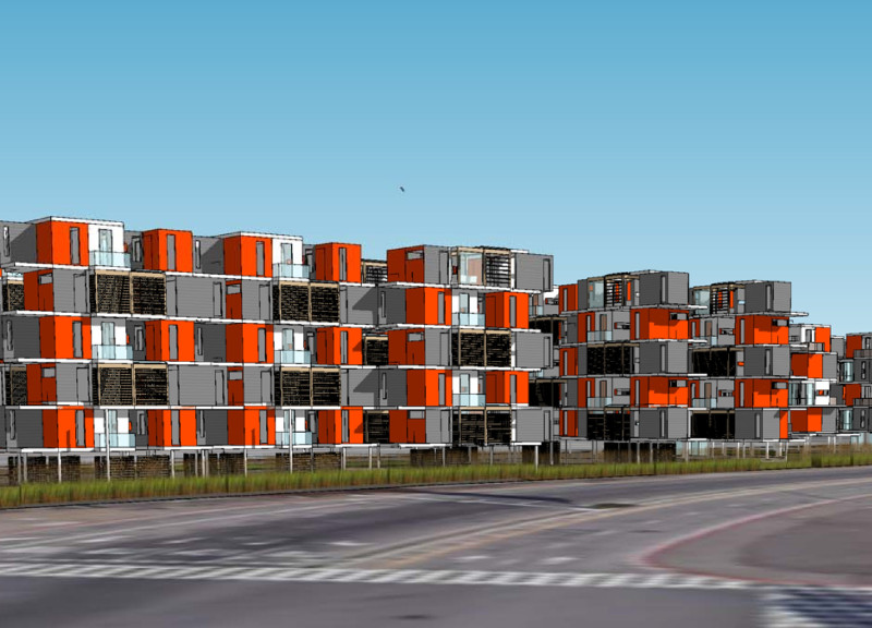 Co-Op Gardens and Fiber Cement Structures in Sustainable Urban Living