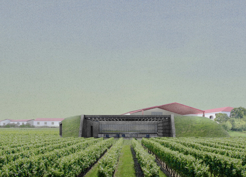 Dark Wood Louvers Framing a Sensory Journey in a Natural Tasting Space