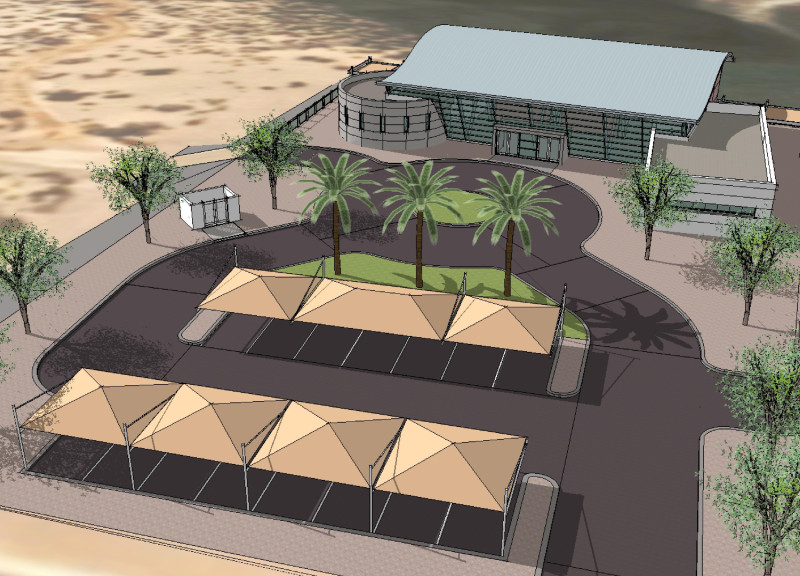 Operable Windows and Outdoor Terrace in a Versatile Community Hub