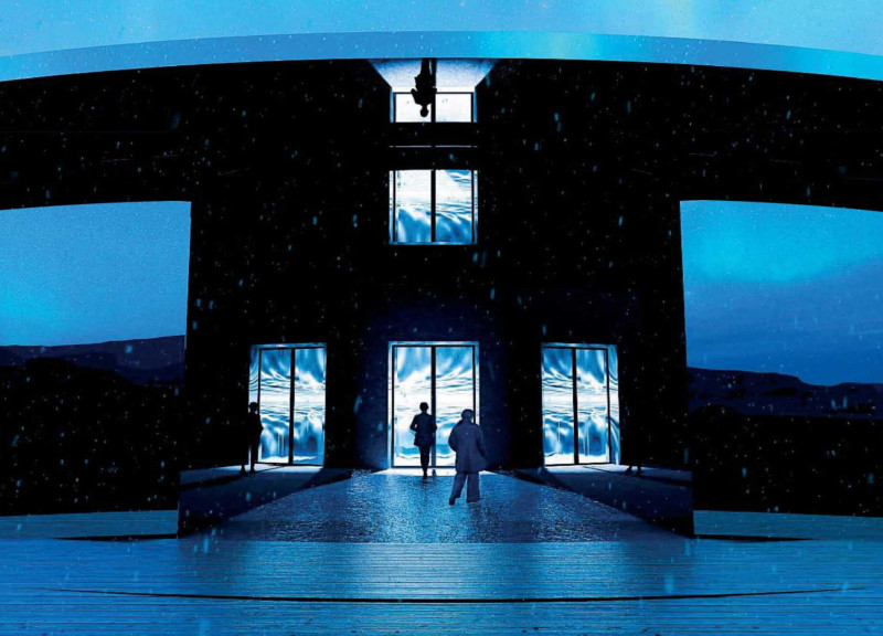 Reflective Surfaces Engaging Nature Through Movable Walls