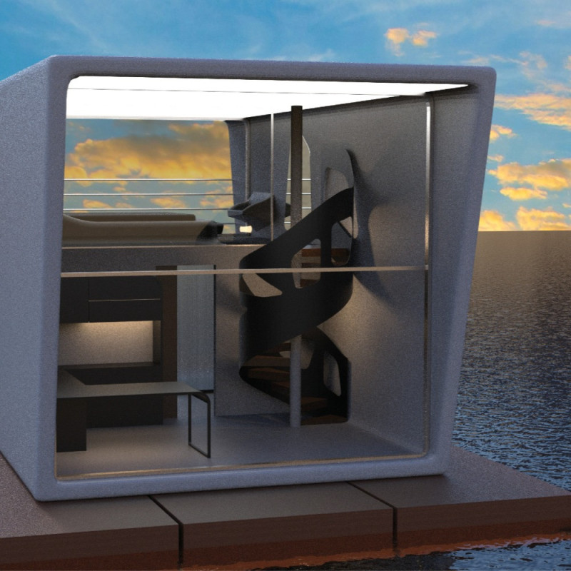 Circular Water Recycling in Modular Floating Homes