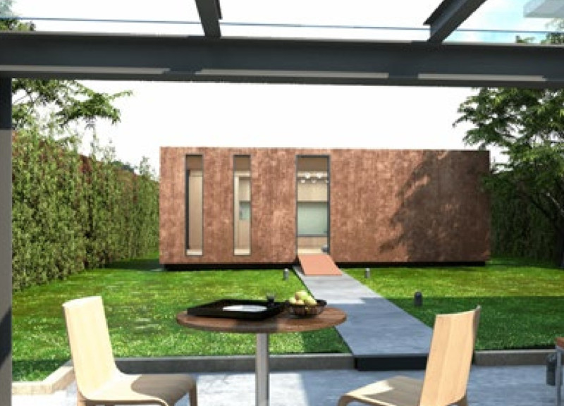 Zero Mass Water Panels and SIP Construction in a Compact Micro-Home