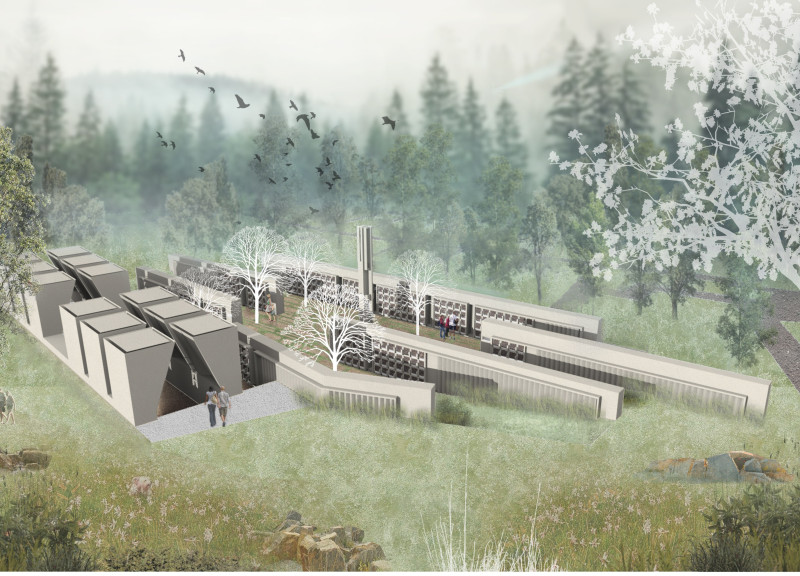 Soundscape of Reflection Within a Natural Gray Setting